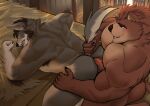 anal anal_penetration anthro anthro_on_anthro anthro_penetrated anthro_penetrating anthro_penetrating_anthro arm_tuft armpit_hair aroused aroused_by_another aroused_face aroused_male aroused_smile back_muscles barazoku barn bear beard biceps big_butt big_muscles big_pecs black_armpit_hair black_beard black_facial_hair black_hair black_sideburns blush body_hair bracing brown_bear brown_body brown_eyebrows brown_eyes brown_fur butt canid canine canis clayton_bishop clenched_teeth doggystyle dominant dominant_anthro dominant_male duo echo_(series) echo_project erection eyebrows facial_hair fangs fangs_bared farm from_behind_position frown fur genitals grabbing_hips green_eyes grey_body grey_fur grizzly_bear growling hair hand_on_hip hand_on_tail hay hi_res holding_hip holding_tail holding_tail_up humping inserting_penis looking_at_another looking_at_partner looking_back looking_back_at_another looking_back_at_partner looking_down looking_down_at_another looking_down_at_partner looking_up looking_up_at_another looking_up_at_partner lying lying_on_ground male male/male male_penetrated male_penetrating male_penetrating_male mammal manhandling manly muscular muscular_anthro muscular_male nipples nude nude_anthro nude_male on_front on_ground open_door open_door_light pecs penetration penile penile_penetration penis penis_in_ass pounding_ass rough_sex scowl sex shadow shoulder_tuft sideburns submissive submissive_anthro submissive_male tail tail_grab teeth the_smoke_room thick_arms thick_eyebrows thick_thighs thrusting thrusting_forward tuft ursine vein veiny_penis vhb3art william_adler wolf