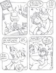  anthro big_breasts bovid breasts caprine circe_(artist) clothing comic deer deltarune english_text female footwear goat group hair hair_over_eyes hi_res horn hug human kris_dreemurr living_room lizard male mammal mature_female mother_(lore) new_world_deer nightgown noelle_holiday pajama_pants pajama_shirt pajamas parent_(lore) reindeer reptile sad scalie socks susie_(deltarune) text toriel undertale undertale_(series) watching_television 