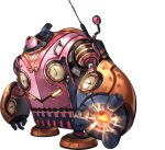  1other antennae artist_request daeira_(persona) full_body gauge handlebar highres humanoid_robot lens_flare light_rays official_art other_focus persona persona_(summon) persona_5 persona_5:_the_phantom_x pressure_gauge robot solo tachi-e third-party_source transparent_background 