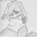 2025 anthro blush blush_lines breasts duo eyewear featureless_breasts female glasses graphite_(artwork) hi_res kangaroo looking_at_another macropod mammal marsupial petting pouch_(anatomy) rii1040 rii_(rii1040) rucio_(radix) traditional_media_(artwork) unknown_species wearing_glasses