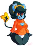  alexis anthro big_breasts breasts clothed clothing fan_character humanoid lexi luxray miss_moosie nintendo pok&eacute;mon sweater turtle_neck video_games 