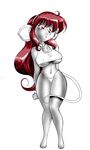  anthro bra breasts clothing collar female hair mammal midriff mouse panties red_hair rodent shonuff solo squeek under_boob underwear 