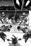  blew_andwhite comic greyscale ha-class_destroyer highres kantai_collection monochrome non-web_source page_number remodel_(kantai_collection) shigure_(kantai_collection) shinkaisei-kan 