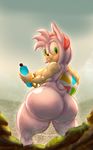  amy_rose anthro areola big_breasts big_butt breasts butt erect_nipples female hedgehog lastik mammal nipples nude solo sonic_(series) 