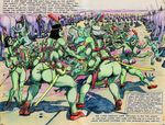  a_princess_of_mars alien breasts butt comic edgar_rice_burroughs female green_martian humanoid james_killian_spratt male melee_weapon nude penis pussy sword weapon 