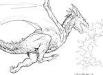  2002 chris_sawyer dragon fire fire_breathing male scalie solo wings wyvern 