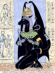  2000 anthro chris_sawyer colored dragon egyptian female scalie tagme 