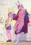 abs absurd_res anthro appliance bathrobe big_penis blush bottomwear clothing container cotton_tail countertop cup daughter_(lore) dialogue dress duo english_text father_(lore) father_and_child_(lore) father_and_daughter_(lore) female floppy_ears footwear footwear_only fridge garter_straps genitals half-erect handbag heart_nose heart_symbol hi_res hocolatemilk huge_penis incest_(lore) kissing kitchen kitchen_appliance lagomorph leaning legwear leporid long_ears looking_back looking_down lop_ears male male/female mammal mostly_nude mug muscular navel nipples oscar_(snivybatt) painting parent_(lore) parent_and_child_(lore) parent_and_daughter_(lore) pecs penis pink_body pleated_skirt pointy_ears polaroid prick_ears puririn rabbit robe silk_robe size_difference skirt smile smirk socks socks_only speech_bubble stockings suspenders sweater tall text topwear vein veiny_penis wedding wedding_dress