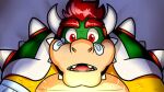  1boy bandages bowser male_focus mario_&amp;_luigi:_bowser's_inside_story mario_&amp;_luigi_rpg mario_(series) natsukothemun red_hair solo spiked_hair spiked_shell spikes turtle_boy turtle_shell 