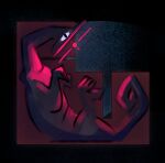  abstract_art abstract_background bisexual_pride_colors blue_body curled_up digital_media_(artwork) digital_painting_(artwork) dragon feral hi_res lgbt_pride looking_at_viewer mythological_creature mythological_scalie mythology painting_(artwork) pink_light pride_colors scalie shufflefur solo 