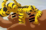 3:2 69_position anthro bear censored duo felid fellatio juuichi_mikazuki male male/male mammal morenatsu musclegut muscular muscular_male nipples oral pantherine penile sex tiger torahiko_ooshima wo 