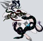 2_penises 6_horns ambiguous_gender animal_genitalia animal_penis anthro bite black_body black_fur blue_crown_(cult_of_the_lamb) bodily_fluids bovid caprine coiling cult_of_the_lamb cum cum_in_mouth cum_in_vagina cum_inside eyes_closed fellatio female feral frost_crown_(cult_of_the_lamb_) fur genital_fluids genitals green_crown_(cult_of_the_lamb) group group_sex hemipenes hooves horn lamb_(cult_of_the_lamb) lying male mammal massive_monster_(studio) multi_genitalia multi_horn multi_penis nipple_bite nipple_fetish nipple_play nipples on_back oral oral_penetration penetration penile penis purple_crown_(cult_of_the_lamb) red_crown_(cult_of_the_lamb) reptile scalie sex sheep snake vaginal vaginal_penetration welcometaco white_body white_fur white_wool wool_(fur) yellow_crown_(cult_of_the_lamb)