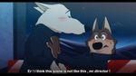  anthro canine clothed clothing disney doraemonbasil duo eyes_closed gary_(zootopia) hi_res kissing lagomorph larry_(zootopia) male male/male mammal text wolf zootopia 