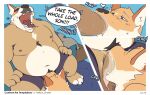 2026 absurd_res age_difference anthro armpit_hair artie_(artieyote) artist_name balls beard between_legs big_balls big_penis blush blush_lines bodily_fluids body_hair bottomwear canid canine canis carpet chest_hair clothed clothing colored comic comic_panel coyote coywolf cum cum_drip cum_drop cum_in_mouth cum_inside cum_on_face cum_on_penis cumshot digital_drawing_(artwork) digital_media_(artwork) dripping duo eduardo_(artieyote) ejaculation english_description english_text erection facial_hair fangs father_(lore) father_and_child_(lore) father_and_son_(lore) fingers flat_colors foreskin fur genital_fluids genitals hair hanging_belly head_between_legs head_between_thighs heart_pupils heart_symbol hi_res huge_balls huge_penis humanoid_genitalia humanoid_penis hybrid incest_(lore) kneeling kneeling_on_ground kneeling_oral_position kneeling_position larger_male male male/male male_anthro mammal mature_anthro mature_male moan multicolored_body multicolored_fur multiple_scenes muscular muscular_anthro muscular_male mustache narrowed_eyes nude older_male open_mouth oral orange_body orange_fur overweight page_number pants parent_(lore) parent_and_child_(lore) parent_and_son_(lore) penile penis precum pubes sex shaded shirtless simple_background sitting size_difference smaller_male smile son_(lore) speech_bubble stated_incest sweat sweatpants teeth text thick_thighs tongue tongue_out tuft underwear underwear_only white_body white_fur yellow_omen younger_male