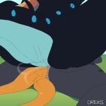  2_penises absurd_res anal anal_penetration animal_genitalia animal_penis animated animated_png anthro big_butt big_dom_small_sub bodily_fluids butt canine_genitalia canine_penis cum cum_drip cum_inside dominant doshi dragon dreks_thel dripping duo erection genital_fluids genitals grin hi_res horn knot lizard male male/male male_penetrated male_penetrating male_penetrating_male multi_genitalia multi_penis mythological_creature mythological_scalie mythology nude penetration penile penis precum reptile scalie sex simple_background size_difference smile tail teeth text usual_penis 