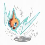 artist_name mistray-art no_humans numbered pokemon pokemon_(creature) rotom rotom_(normal) signature simple_background solo white_background 