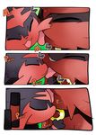  disguised_zoroark gen_7_pokemon highres licking litten no_humans pokemon pokemon_(creature) suan_ringo torracat zoroark 