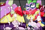 2016 after_sex ahegao apple_bloom_(mlp) bukkake butt clothed clothing crying cum cum_inside cum_on_face female forced friendship_is_magic looking_pleasured male my_little_pony rape saurian_(artist) spike_(mlp) sweetie_belle_(mlp) tears torn_clothing 