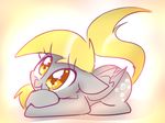  blonde_hair cute derpy_hooves_(mlp) equine friendship_is_magic hair lying mammal my_little_pony pegasus solo thegreatrouge wings 