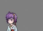  annoyed bags_under_eyes blue_eyes green_hair hat heart highres komeiji_koishi komeiji_satori multiple_girls mundane_utility no_nose open_mouth purple_eyes purple_hair short_hair siblings sisters stalking thumbnail_surprise touhou tren when_you_see_it 