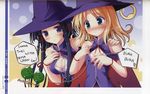  binding_discoloration bra cleavage happiness kohinata_sumomo ko~cha takamine_koyuki windmill witch 