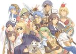  6+girls animal_ears bunny_ears multiple_boys multiple_girls pointy_ears ragnarok_online ushiki_yoshitaka 