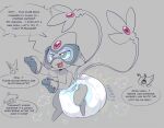  2026 2_tails 4_fingers ambiguous_gender antennae_(anatomy) anthro azelf back_wings blush blush_lines bodily_fluids bubblepuppers celebi clothed clothing controller cutaway dialogue diaper diaper_puff ellipsis emphatic_ellipsis english_text expression_cutaway eyes_closed fart featureless_feet feces feet fingers floating forehead_gem full-length_portrait game_controller gem generation_2_pokemon generation_3_pokemon generation_4_pokemon generation_5_pokemon grey_background group half-closed_eyes hi_res holding_controller holding_game_controller holding_object humiliation hypnosis jirachi laugh legendary_pokemon mind_control multi_tail narrowed_eyes nintendo oblivious offscreen_character open_mouth open_smile pokemon pokemon_(species) pooping portrait simple_background smile soiled_diaper soiling soiling_diaper solo_focus sound_effects sparkles speech_bubble spiral spiral_eyes spot_color sweat sweatdrop tail tail_gem teeth text three-quarter_view unclean_diaper used_diaper using_diaper victini vowelless vowelless_sound_effect vr_controller vr_headset wearing_diaper wings 