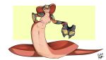 2018 absurd_res animal_genitalia anthro apode armor big_breasts biped breastplate breasts draconcopode female genital_slit genitals green_eyes green_sclera headgear helmet hi_res legless naga navel nipples non-mammal_breasts non-mammal_navel non-mammal_nipples pauldron rubbermage scalie serpentine simple_background smile snake_hood solo undressing_self ventral_scale viper_(x-com) wide_hips x-com