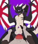  absurd_res anal anal_penetration animal_genitalia anthro belly black_body black_fur brown_belly brown_body brown_fur clothing collar cowgirl_position cutefckngbunny dragon duo femboy from_front_position fur furred_dragon furred_scalie genitals hi_res horn jiekyu_ryuushinzou lagomorph leg_grab legwear leporid male male/male mammal mythological_creature mythological_scalie mythology on_bottom on_top penetration penis purple_eyes purple_penis purple_tongue rabbit red_penis scalie sex sheath tan_belly thigh_grab thigh_highs tongue waist_grab wings yukito_cinder 