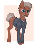  equine horse mammal marsminer morgan_freeman my_little_pony ponification pony solo 