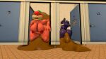  16:9 2020 3d_(artwork) anthro bathroom big_breasts big_butt big_the_cat boom_boom breasts butt crossgender digital_media_(artwork) domestic_cat duo excessive_feces feces felid feline felis female female_pooping fur genitals green_eyes huge_breasts huge_butt huge_hips huge_thighs hyper hyper_feces koopa looking_back mammal mario_bros mtf_crossgender nintendo nipples one_eye_closed overweight overweight_anthro overweight_female pom_pom_(mario) public_restroom purple_body purple_fur red_body red_eyes scalie scatplay sega sonic_the_hedgehog_(series) source_filmmaker_(artwork) thick_thighs vulva wide_hips widescreen xeytech 