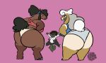  animated between_butts big_butt butt butt_crush butt_slam butt_squish dazed equid equine female flattened flattened_body horse hybrid logtut mammal mature_female overweight overweight_female rodent sciurid size_difference squish swirling_eyes tree_squirrel 