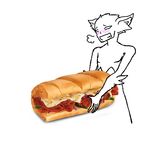  2016 anthro blush censored edit half-closed_eyes humor imp male open_mouth sandwich_(disambiguation) saturnparadox 