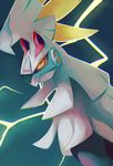  chimera deviantart_sample electricity gen_7_pokemon image_sample no_humans pokemon pokemon_(creature) pokemon_(game) pokemon_sm portrait salanchu silvally solo 