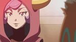  animated animated_gif camerupt fake_horns kagari_(pokemon) pokemon pokemon_generations purple_eyes purple_hair team_magma yandere 