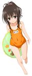  1girl swimsuit to_love-ru white_background yuuki_mikan 