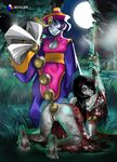  anal anal_beads anal_penetration black_hair darkstalkers destijl feet female ghost hair hisako_(killer_instinct) hsien-ko_(darkstalkers) killer_instinct not_furry penetration pussy sex_toy spirit undead video_games zombie 