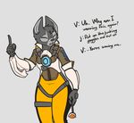  armor blizzard canine cosplay eyes_closed feretta fox fur grey_fur mammal overwatch silver_fox simple_background tracer video_games vix_(feretta) 