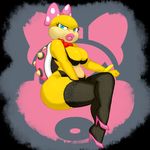  female gray_impact koopaling mario_bros nintendo solo video_games wendy_o_koopa 