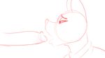  2016 animated anthro big_penis canine clothed clothing deep_throat digital_media_(artwork) fellatio komponi male male/male mammal open_mouth oral penis sex tongue tongue_out topless 