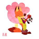  2016 anthro canine clothing disney fluttershythekind fox male mammal nick_wilde zootopia 