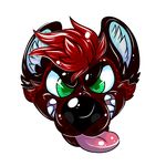  anthro fur hair hyena looking_at_viewer male mammal open_mouth rorr solo teeth tongue tongue_out 