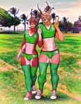  athletic cervine clothing deer duo fireball girly invalid_tag legwear mammal pose rudolph_the_red_nosed_reindeer sneakers socks stockings 