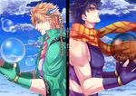  all_male caesar_aathonio_zeppeli jojo_no_kimyou_na_bouken joseph_joestar male tagme_(artist) 