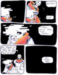  blood brother clothing comic english_text loverofpiggies papyrus sans scarf sibling text undertale video_games 