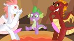  fizzle_(mlp) friendship_is_magic garble_(mlp) jbond my_little_pony penis spike_(mlp) young 