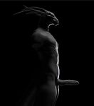  3d_(artwork) 3dmodel anthro boobart digital_media_(artwork) dragon lizard male nude penis reptile scale scalie sculpt solo zbrush 