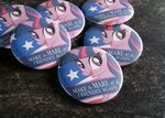  badges english_text equine female friendship_is_magic horse humor mammal marble_table my_little_pony pixelkitties pony pun star text twilight_sparkle_(mlp) united_states_of_america vote 