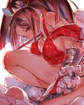  breasts brown_hair fatal_fury large_breasts long_hair ninja oro_(sumakaita) ponytail shiranui_mai snk solo the_king_of_fighters the_king_of_fighters_xiv 