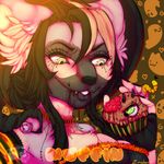  brains candy creepy cute food ghost gore halloween holidays icon invalid_tag magic_user mammal muffin red_panda ruewinters spirit witch zingiber 